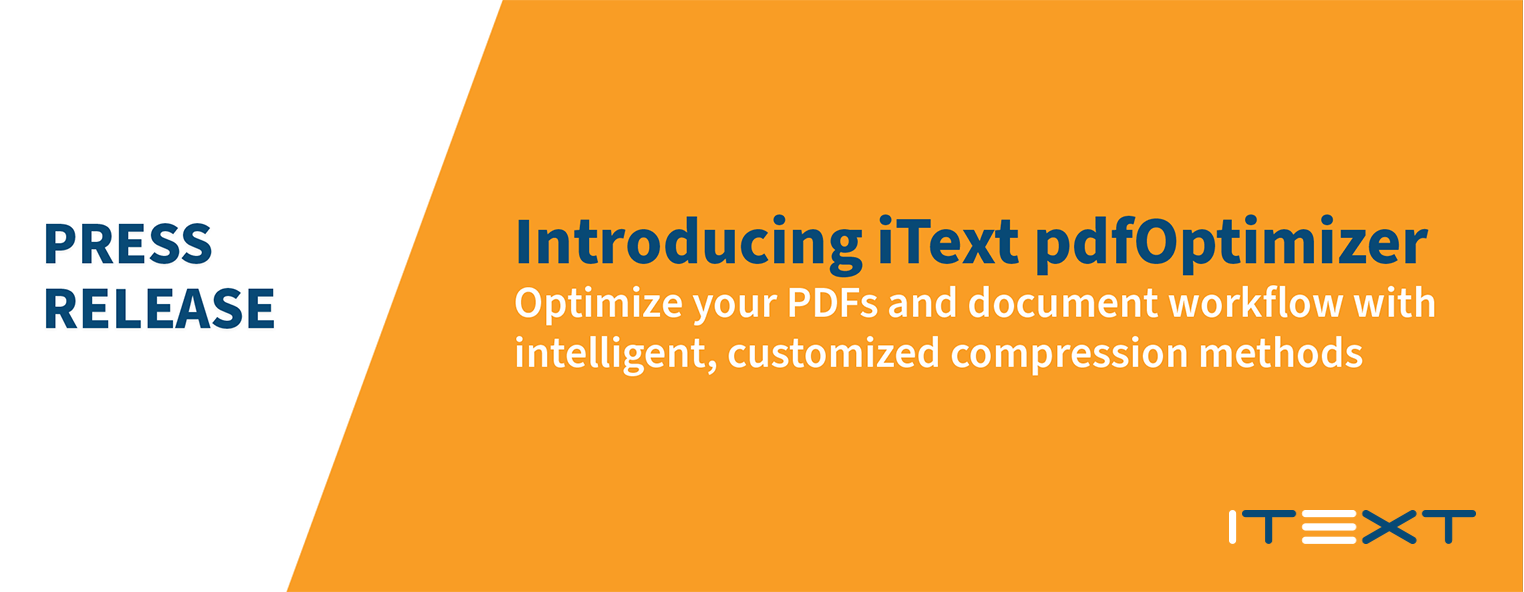 Introducing Itext Pdfoptimizer Optimize Your Pdfs And Document Workflow With Intelligent